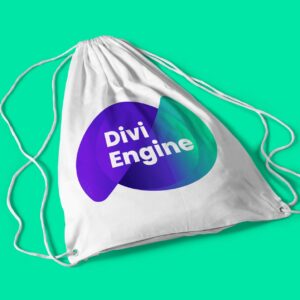 Divi Engine String Bag (Big Logo) Accessories