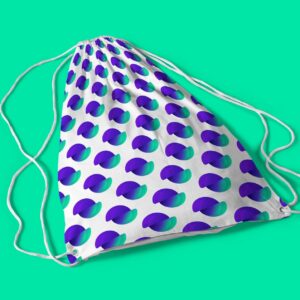 Divi Engine String Bag (Small Logos) Accessories