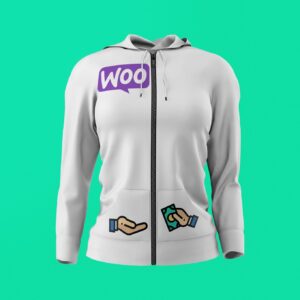 WooCommerce “Gimme the Money” Zipper Hoodie Hoodies